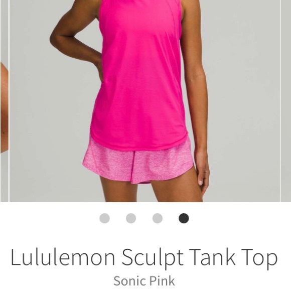 Lululemon Sculpt Tank Top BNWT
Sonic Pink - Picture 8 of 11